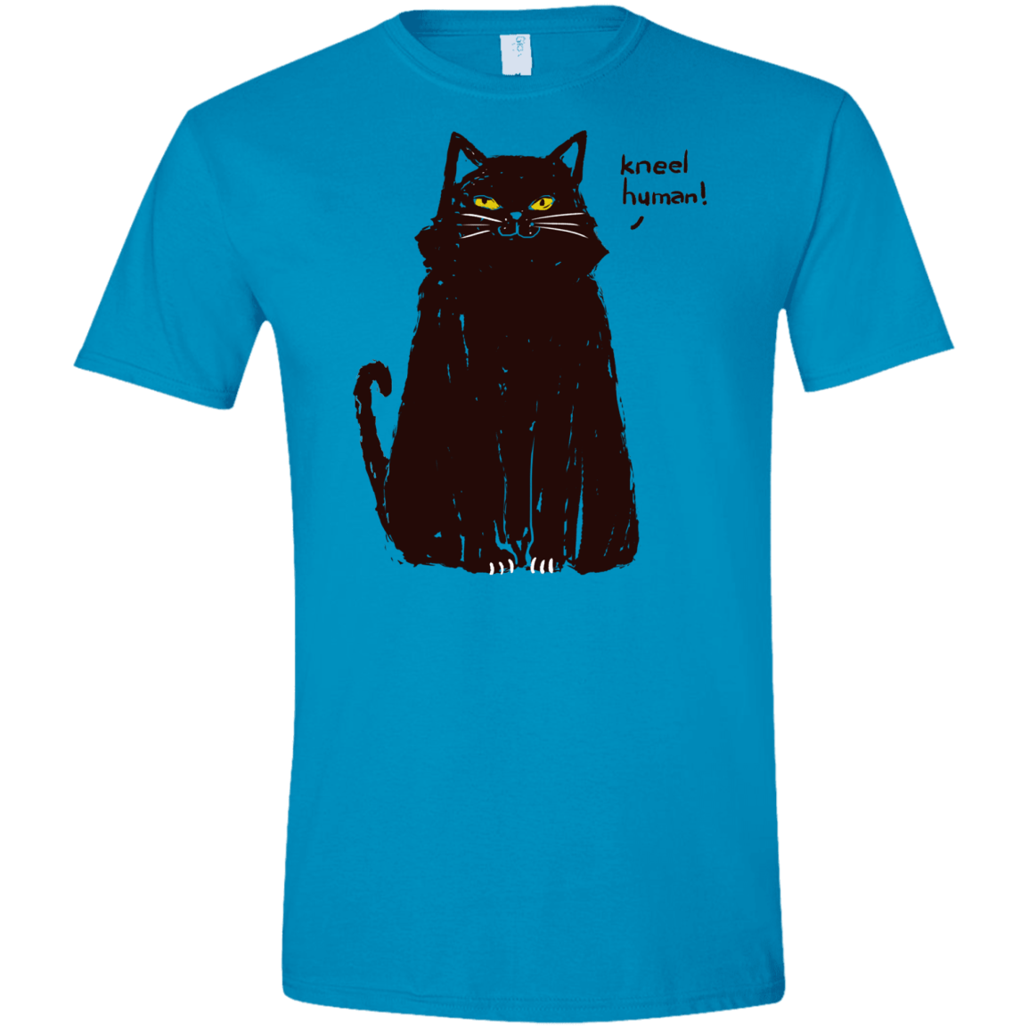 Kneel Human! Men's Semi-Fitted Softstyle