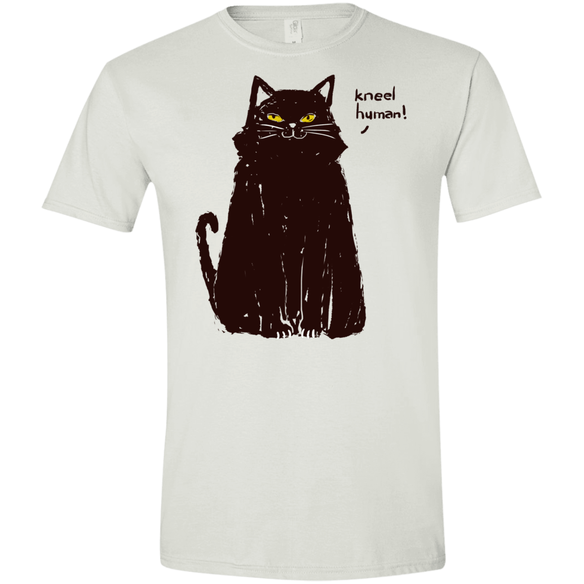 Kneel Human! Men's Semi-Fitted Softstyle