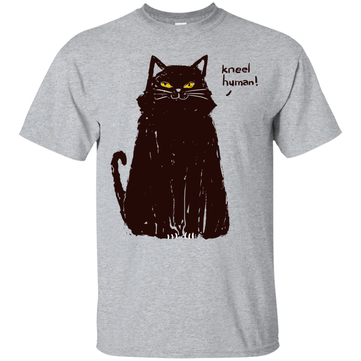 T-Shirts Sport Grey / S Kneel Human! T-Shirt