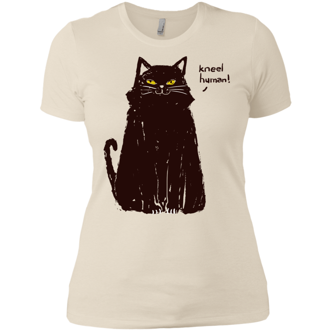 T-Shirts Ivory/ / X-Small Kneel Human! Women's Premium T-Shirt