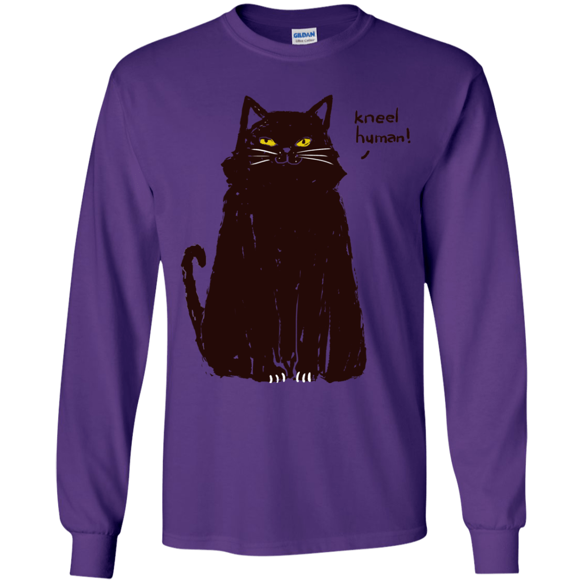 Kneel Human! Youth Long Sleeve T-Shirt