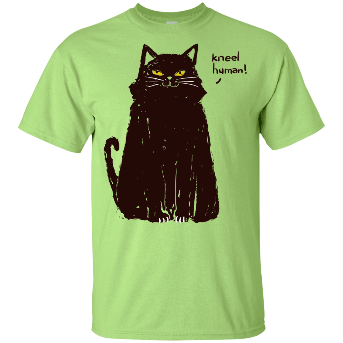 T-Shirts Mint Green / YXS Kneel Human! Youth T-Shirt