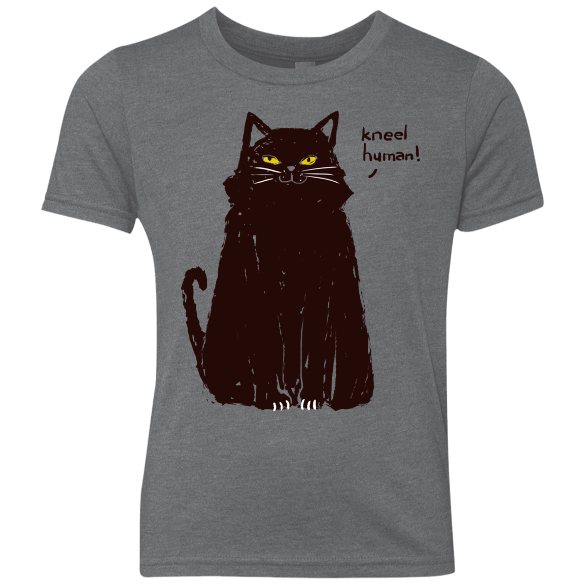 Kneel Human! Youth Triblend T-Shirt