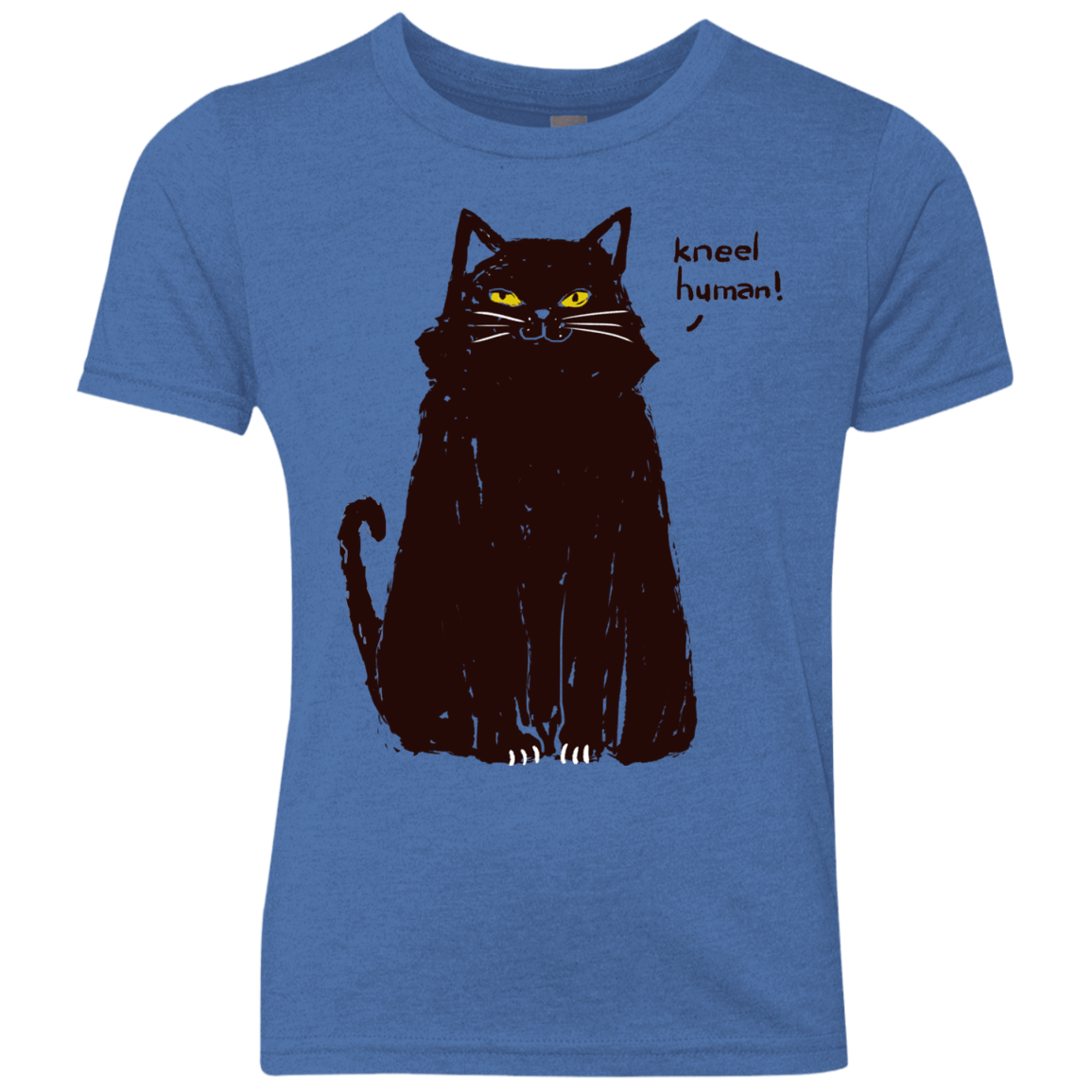 Kneel Human! Youth Triblend T-Shirt