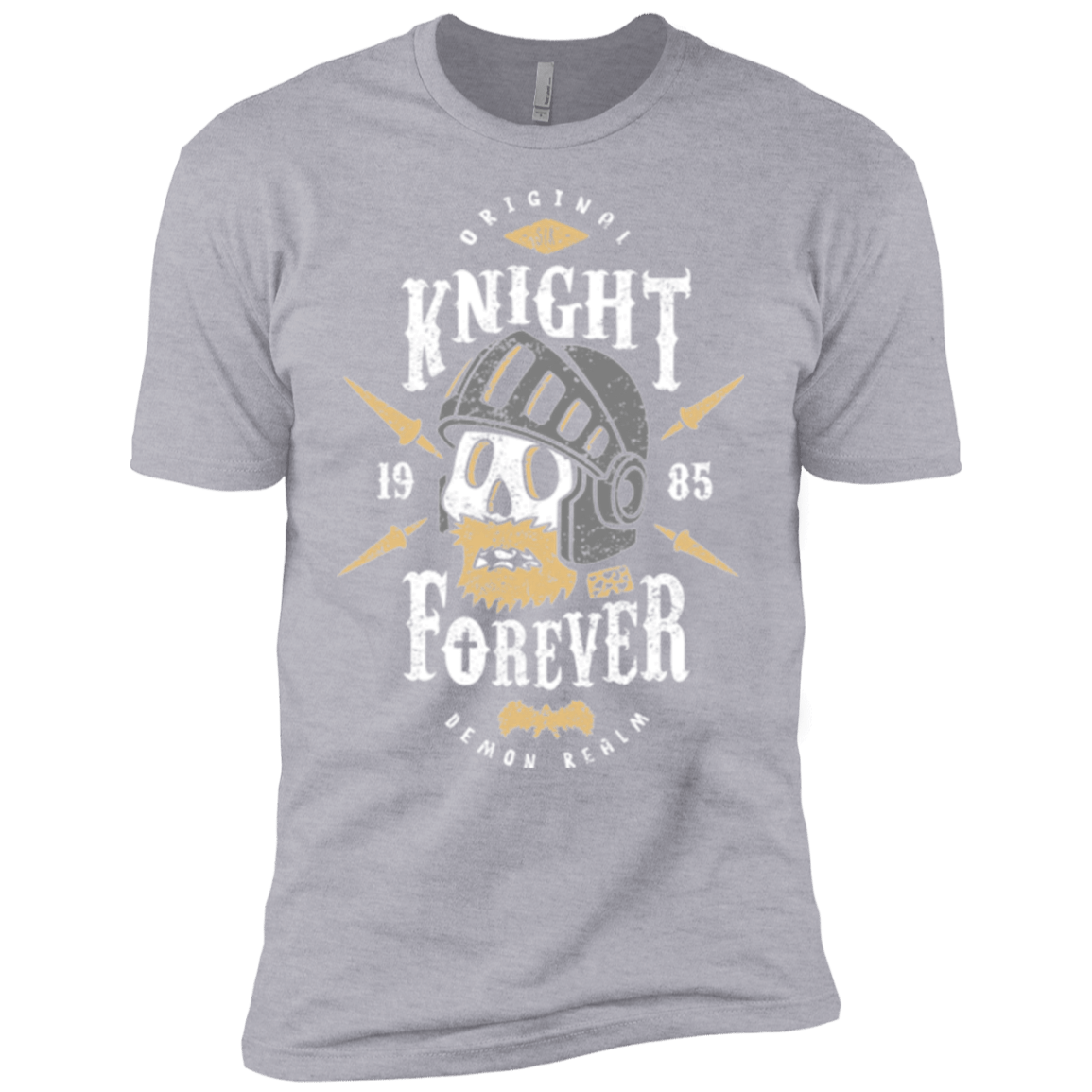 T-Shirts Heather Grey / YXS Knight Forever Boys Premium T-Shirt