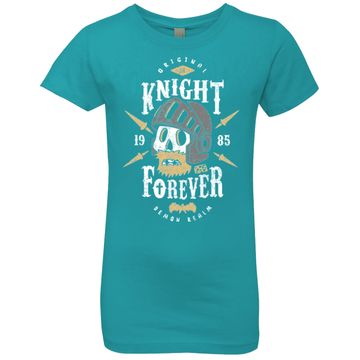 T-Shirts Tahiti Blue / YXS Knight Forever Girls Premium T-Shirt