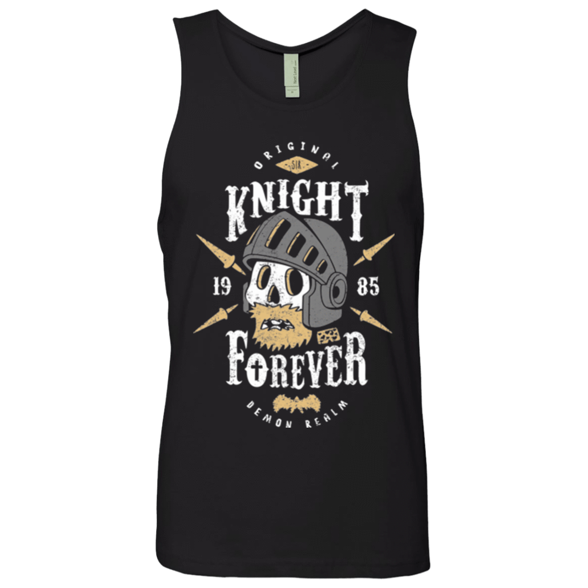 T-Shirts Black / Small Knight Forever Men's Premium Tank Top