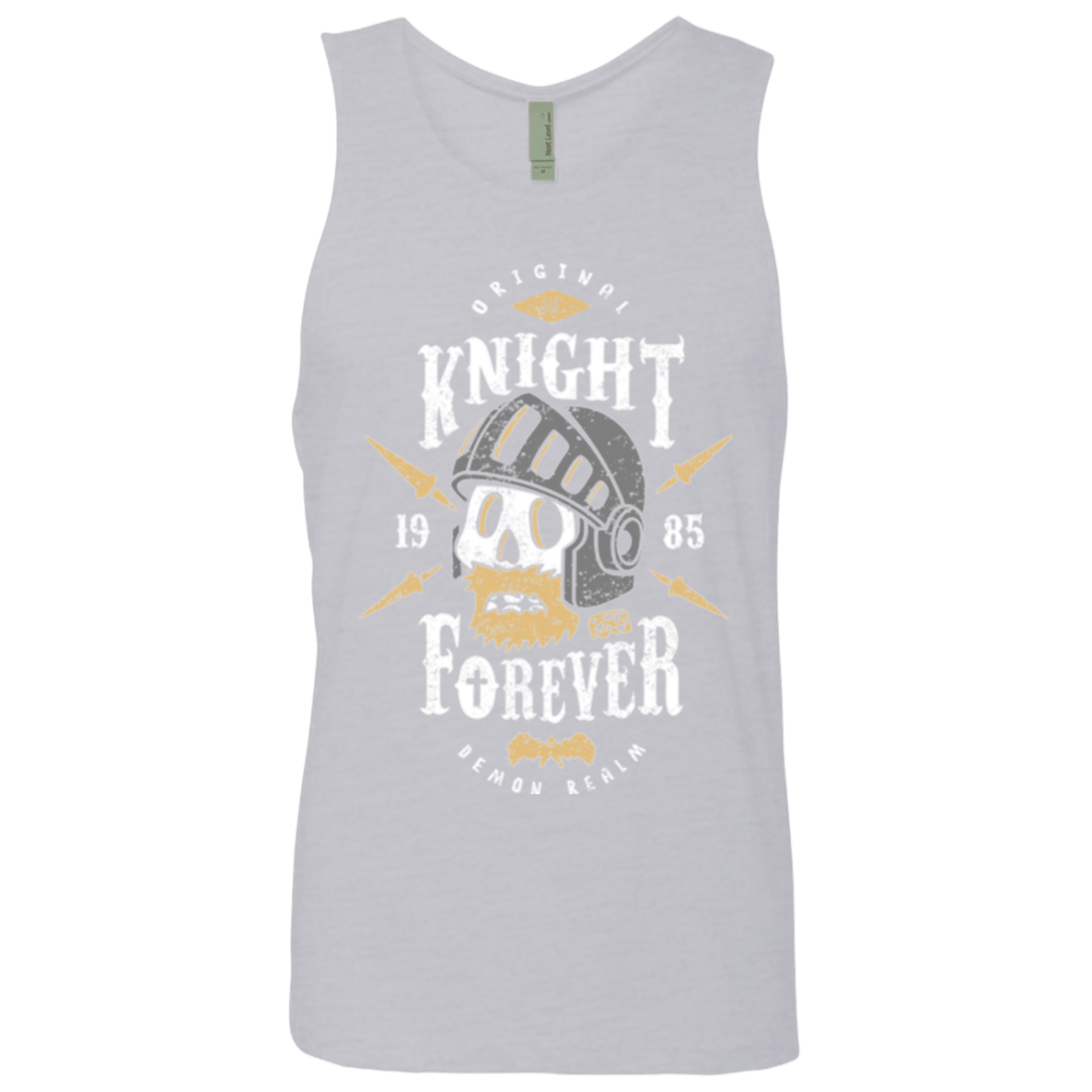 T-Shirts Heather Grey / Small Knight Forever Men's Premium Tank Top