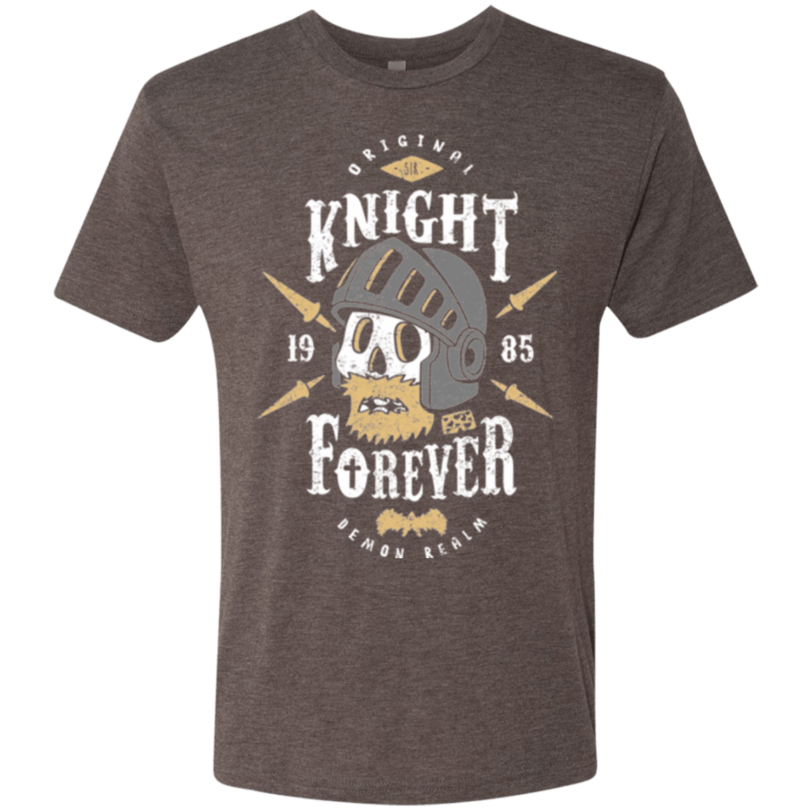 T-Shirts Macchiato / Small Knight Forever Men's Triblend T-Shirt