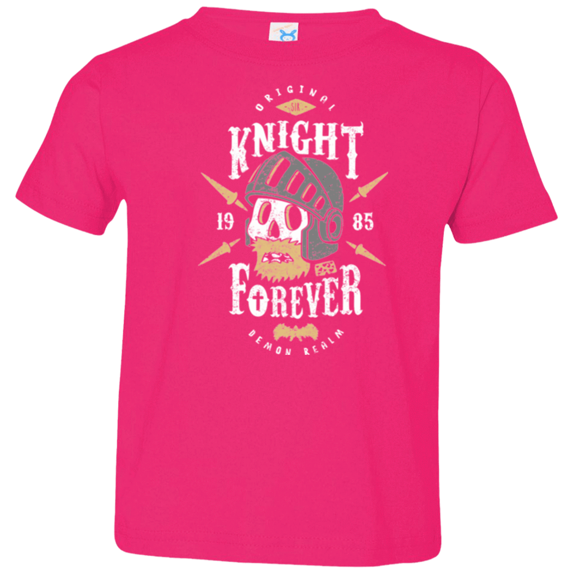 T-Shirts Hot Pink / 2T Knight Forever Toddler Premium T-Shirt