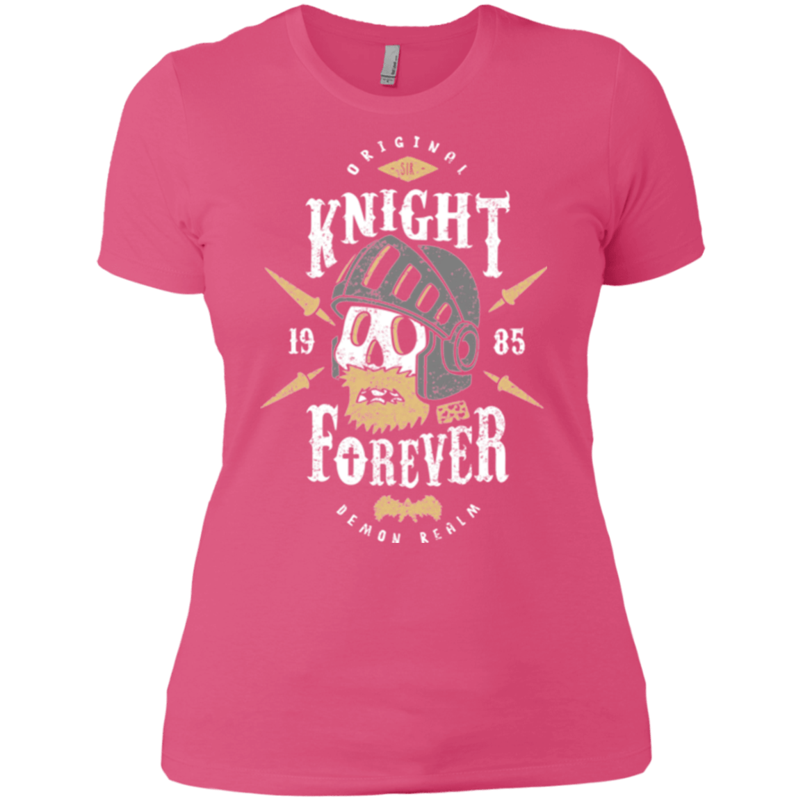 T-Shirts Hot Pink / X-Small Knight Forever Women's Premium T-Shirt