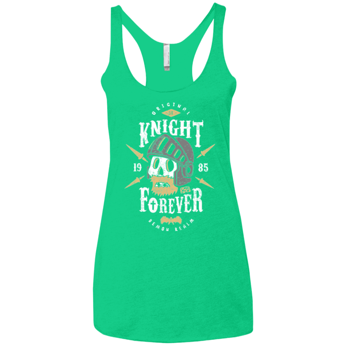 T-Shirts Envy / X-Small Knight Forever Women's Triblend Racerback Tank