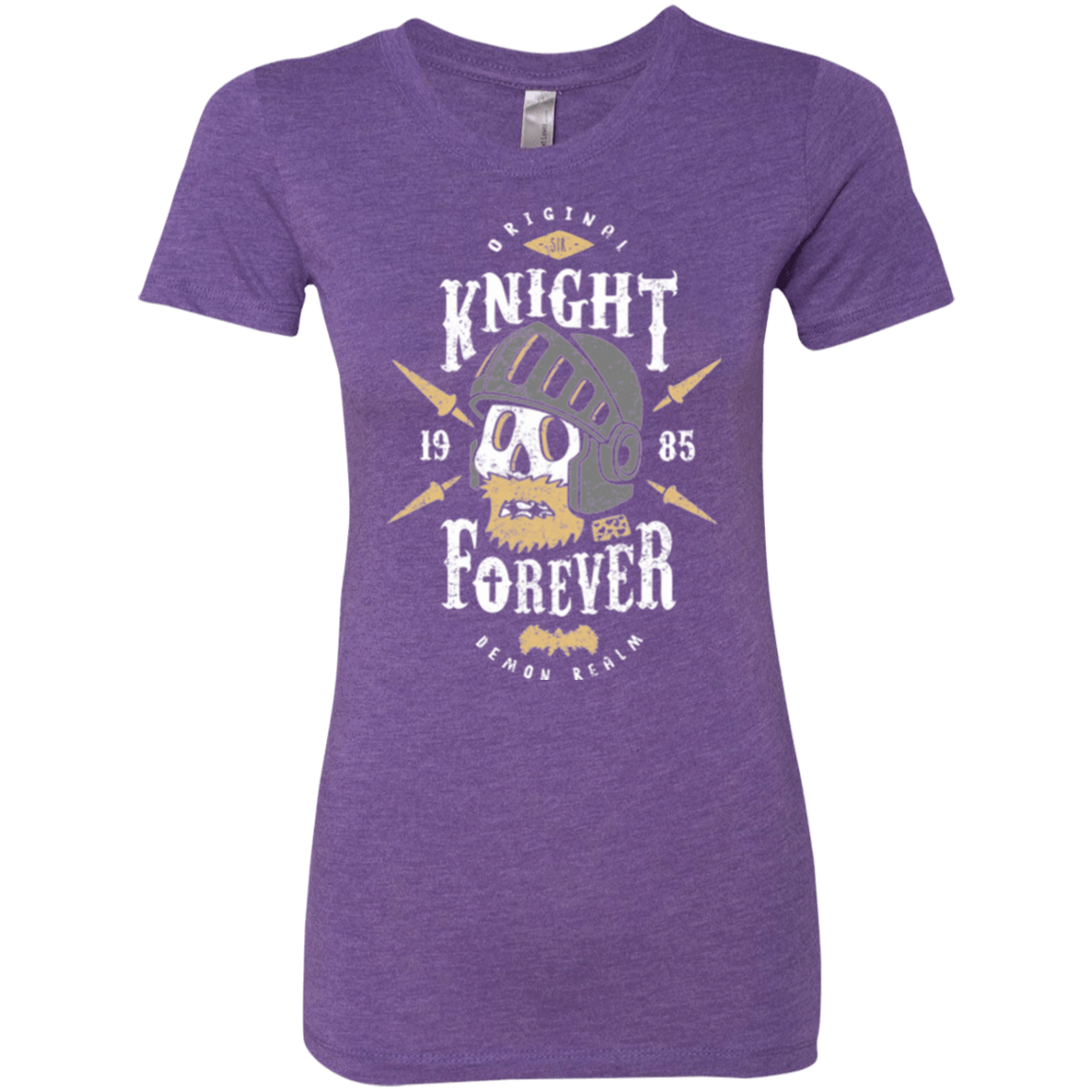 T-Shirts Purple Rush / Small Knight Forever Women's Triblend T-Shirt