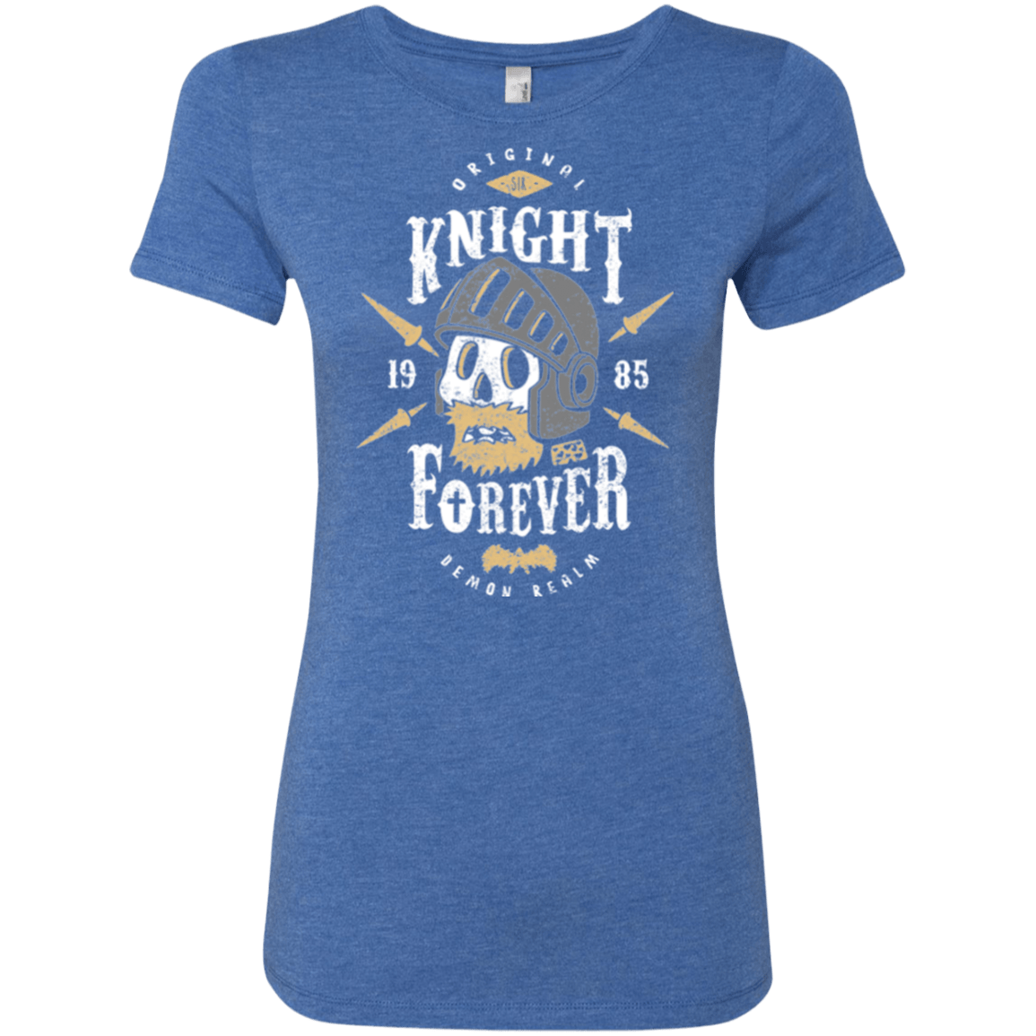 T-Shirts Vintage Royal / Small Knight Forever Women's Triblend T-Shirt