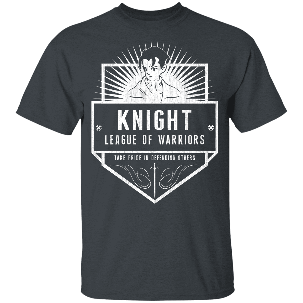 T-Shirts Dark Heather / YXS Knight League of Warriors Youth T-Shirt