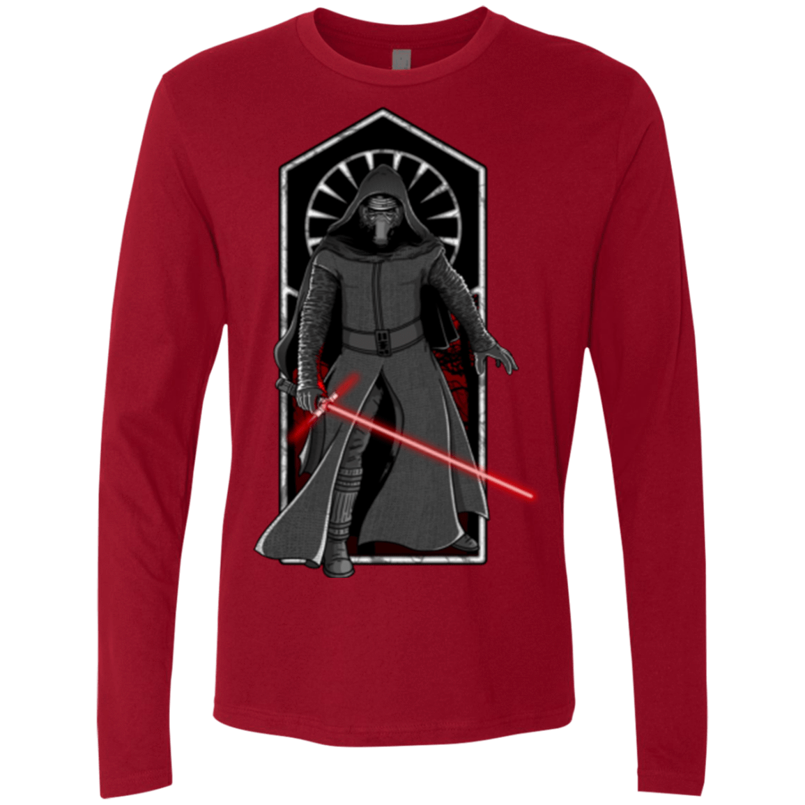 T-Shirts Cardinal / S Knight of Ren Men's Premium Long Sleeve
