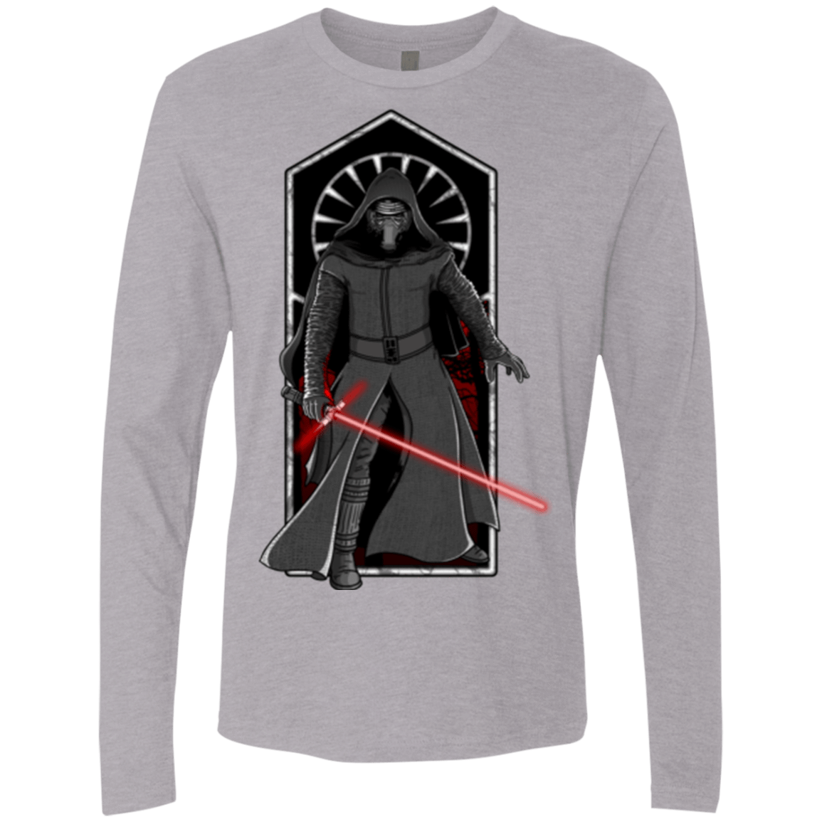 T-Shirts Heather Grey / S Knight of Ren Men's Premium Long Sleeve