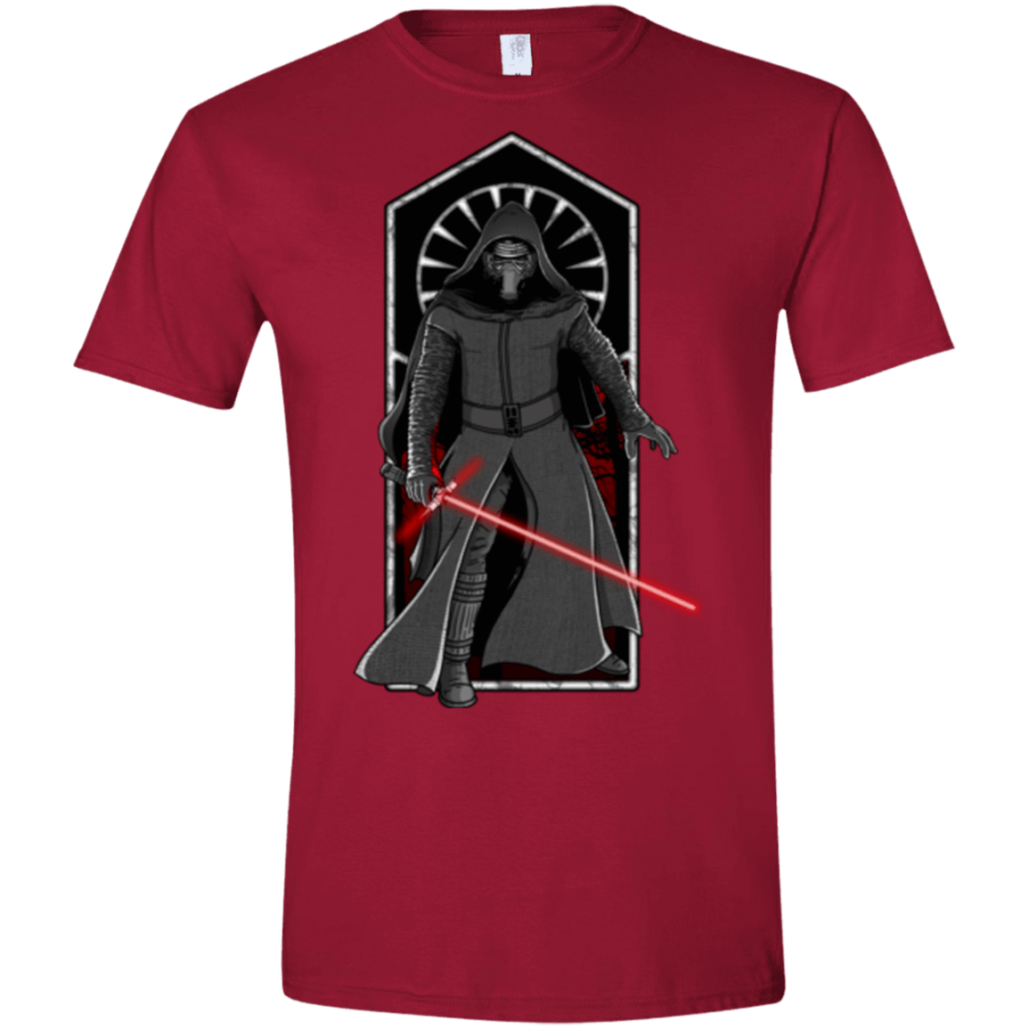 T-Shirts Cardinal Red / S Knight of Ren Men's Semi-Fitted Softstyle