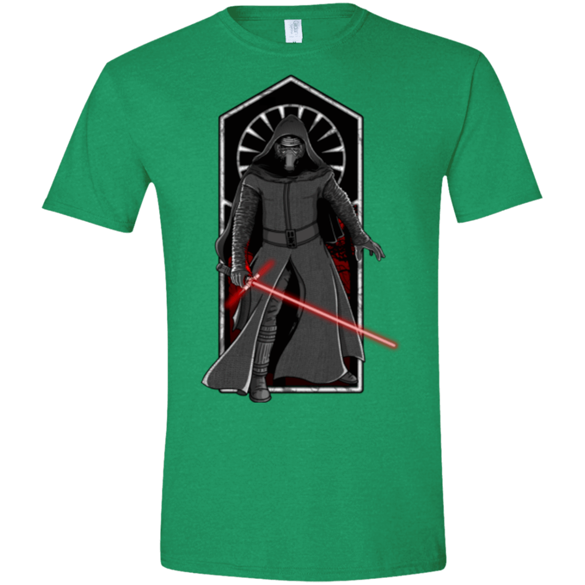 T-Shirts Heather Irish Green / S Knight of Ren Men's Semi-Fitted Softstyle