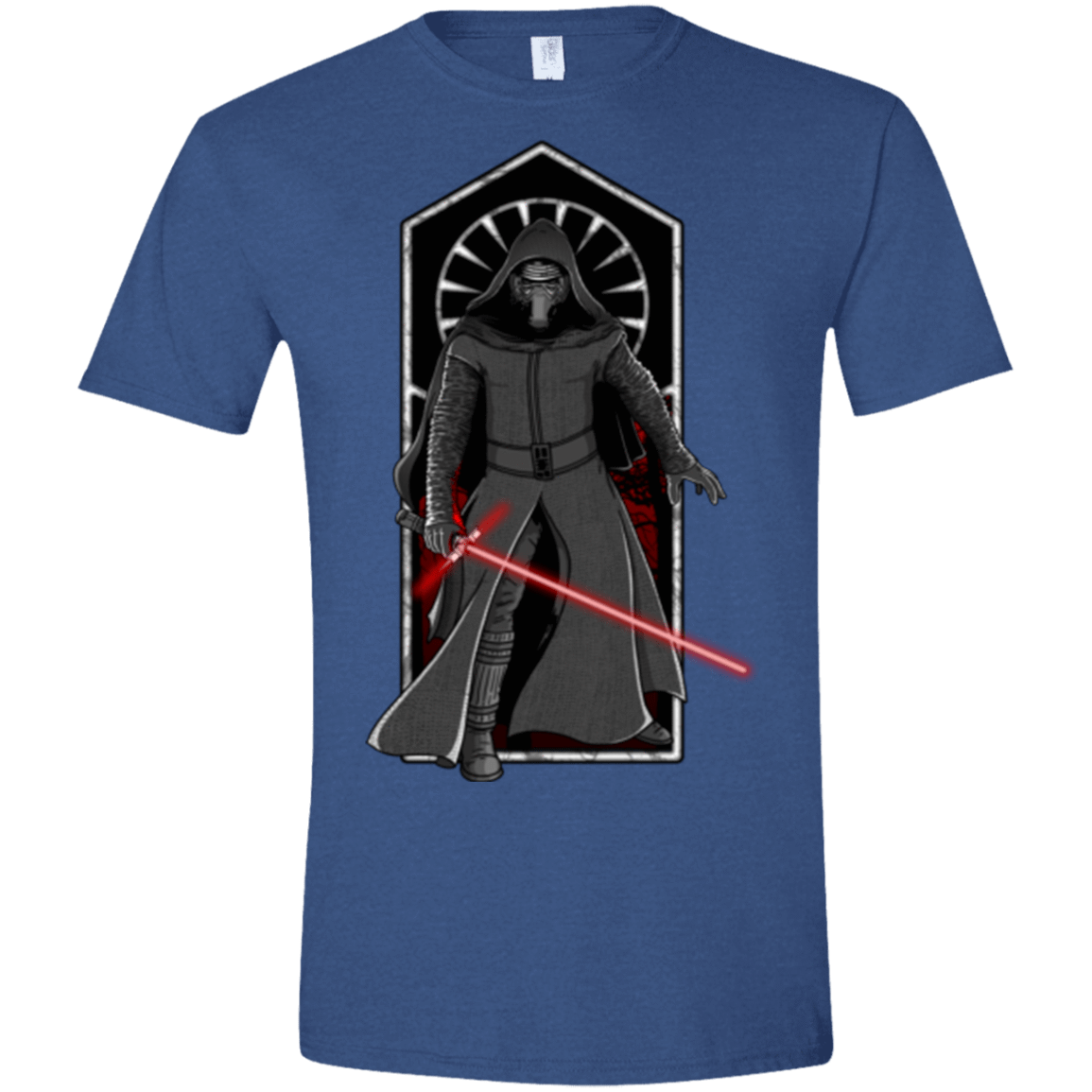 T-Shirts Heather Royal / X-Small Knight of Ren Men's Semi-Fitted Softstyle