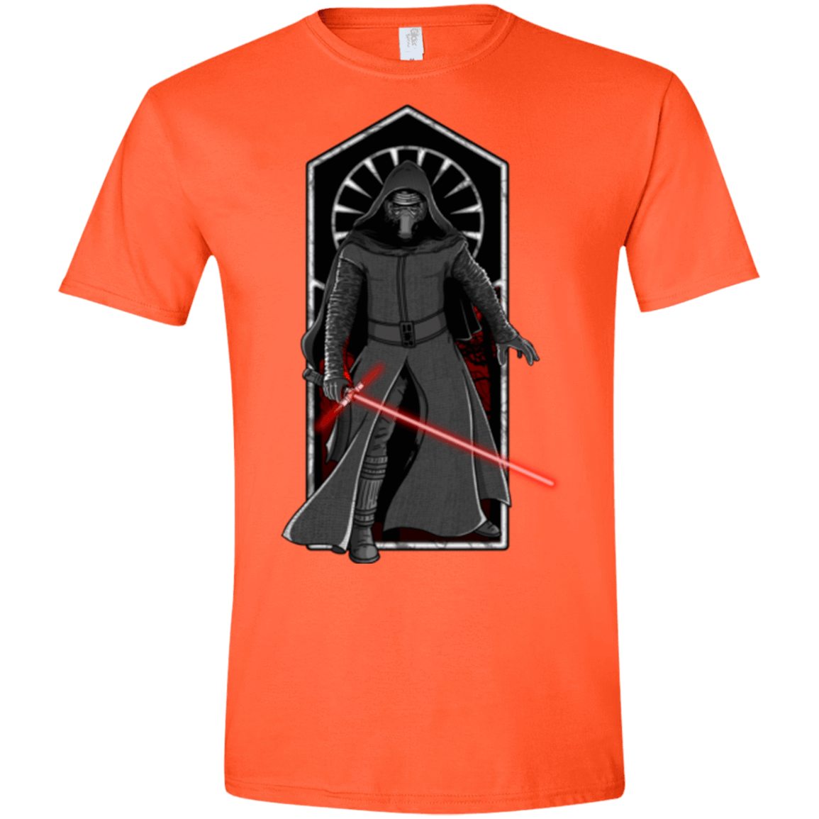 T-Shirts Orange / S Knight of Ren Men's Semi-Fitted Softstyle