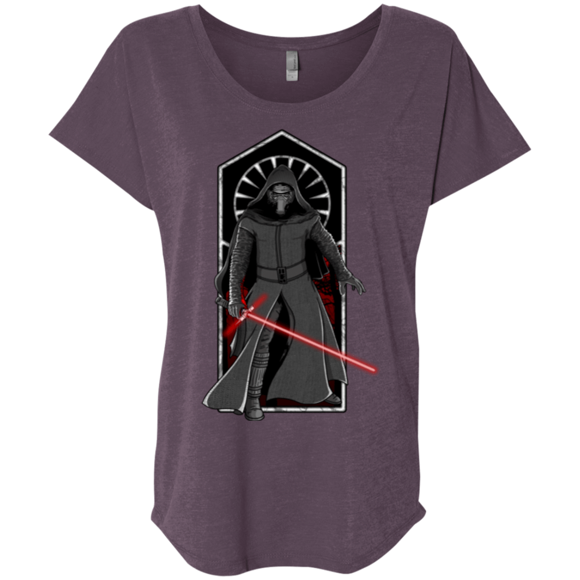 T-Shirts Vintage Purple / X-Small Knight of Ren Triblend Dolman Sleeve
