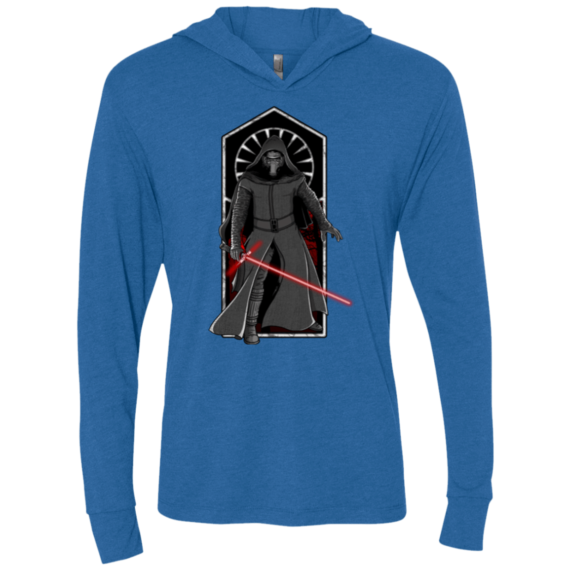 T-Shirts Vintage Royal / X-Small Knight of Ren Triblend Long Sleeve Hoodie Tee