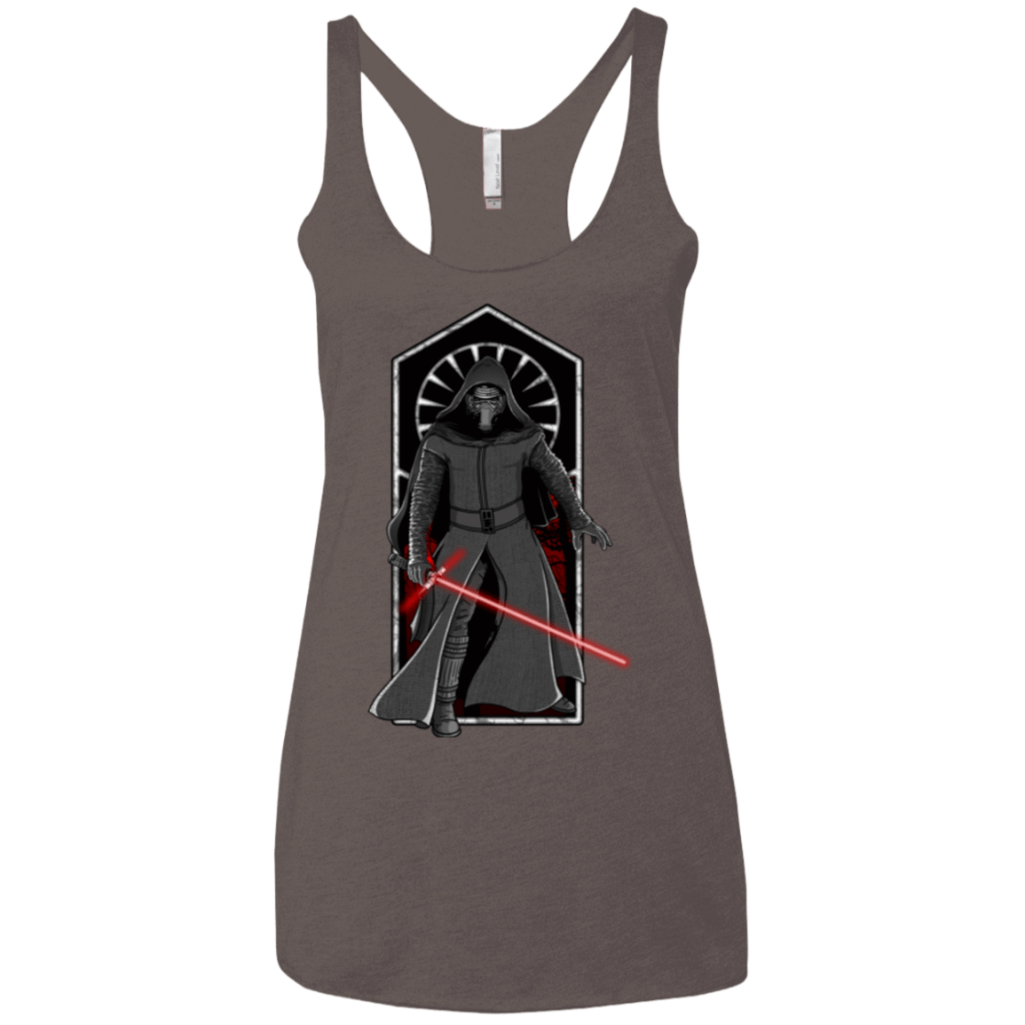 T-Shirts Macchiato / X-Small Knight of Ren Women's Triblend Racerback Tank