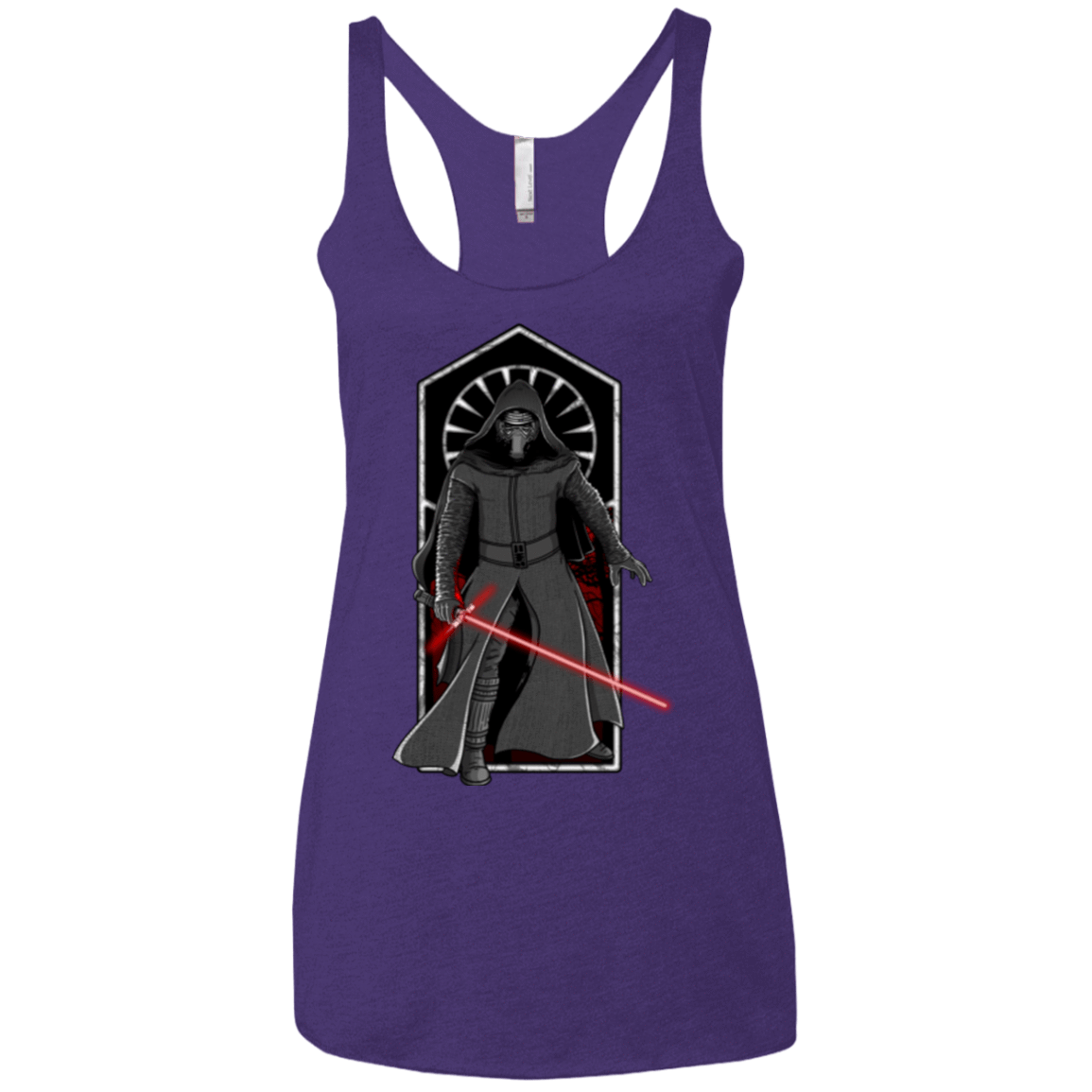 T-Shirts Purple Rush / X-Small Knight of Ren Women's Triblend Racerback Tank