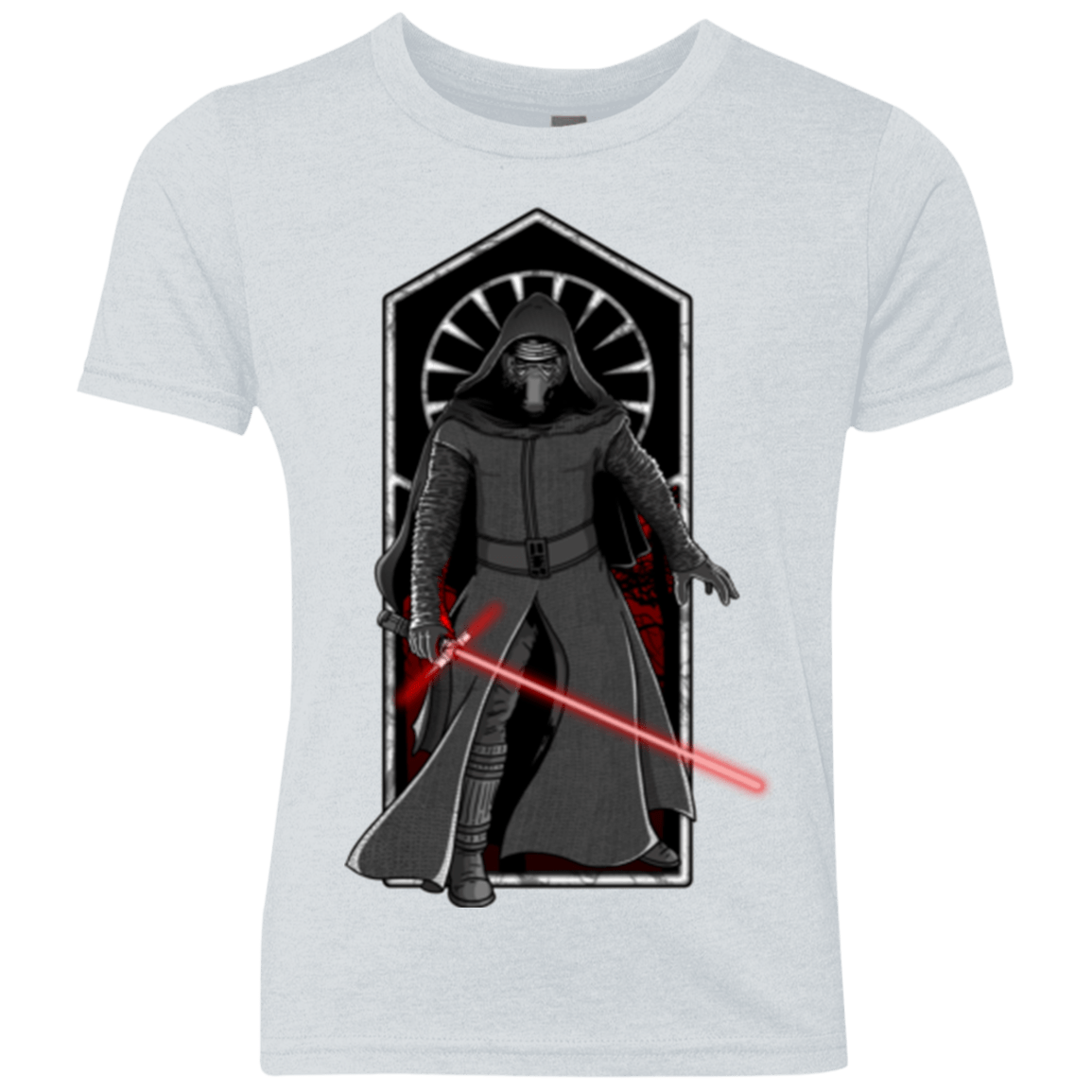 T-Shirts Heather White / YXS Knight of Ren Youth Triblend T-Shirt