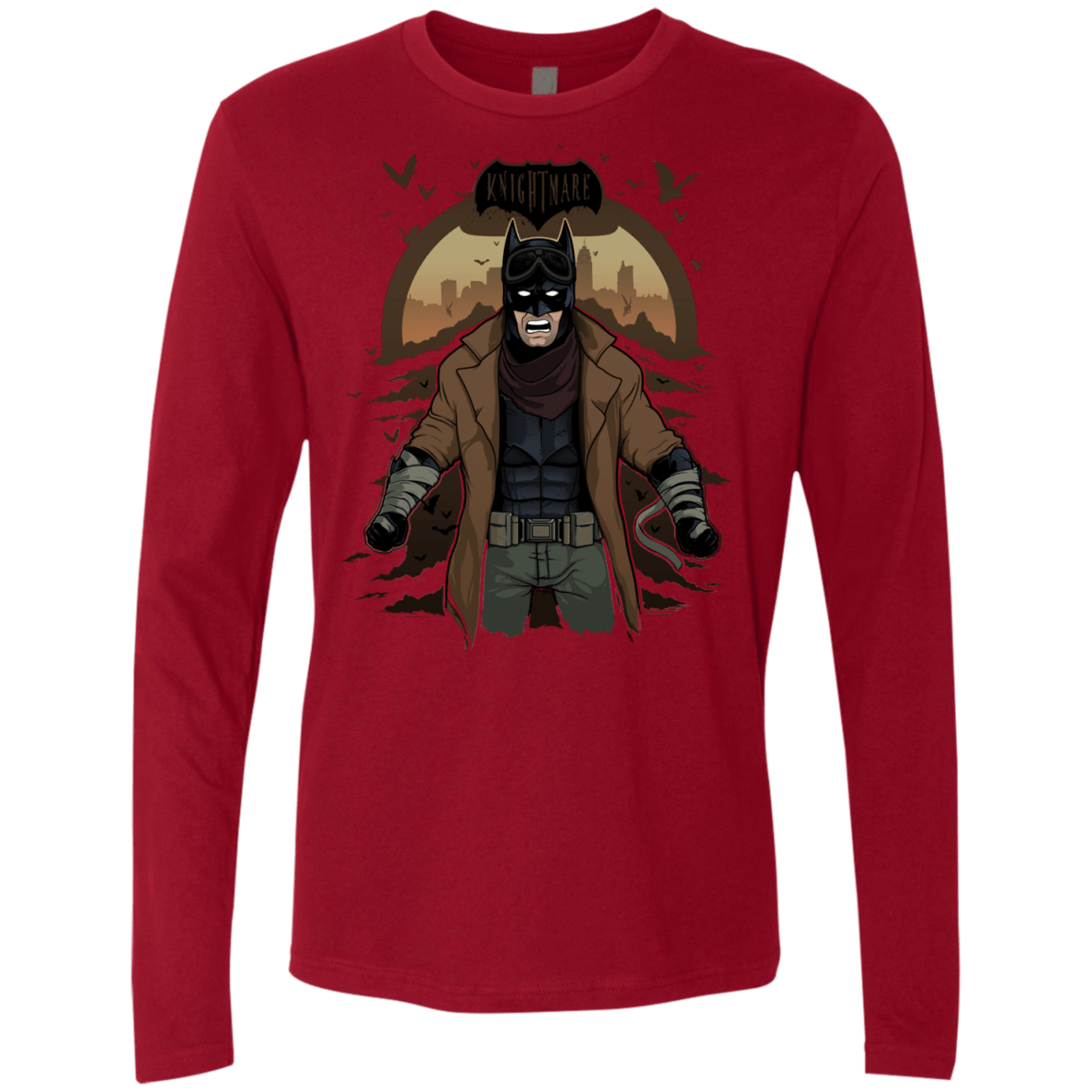 T-Shirts Cardinal / Small Knightmare Men's Premium Long Sleeve