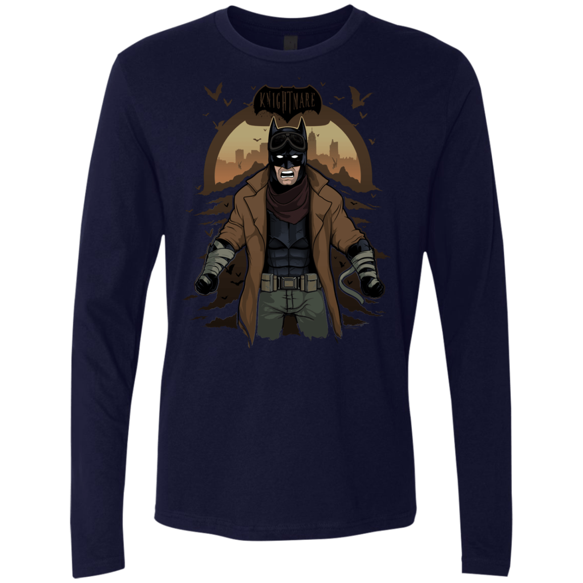 T-Shirts Midnight Navy / Small Knightmare Men's Premium Long Sleeve