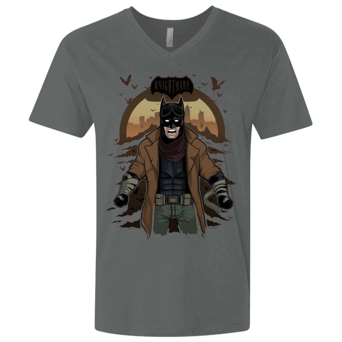 T-Shirts Heavy Metal / X-Small Knightmare Men's Premium V-Neck