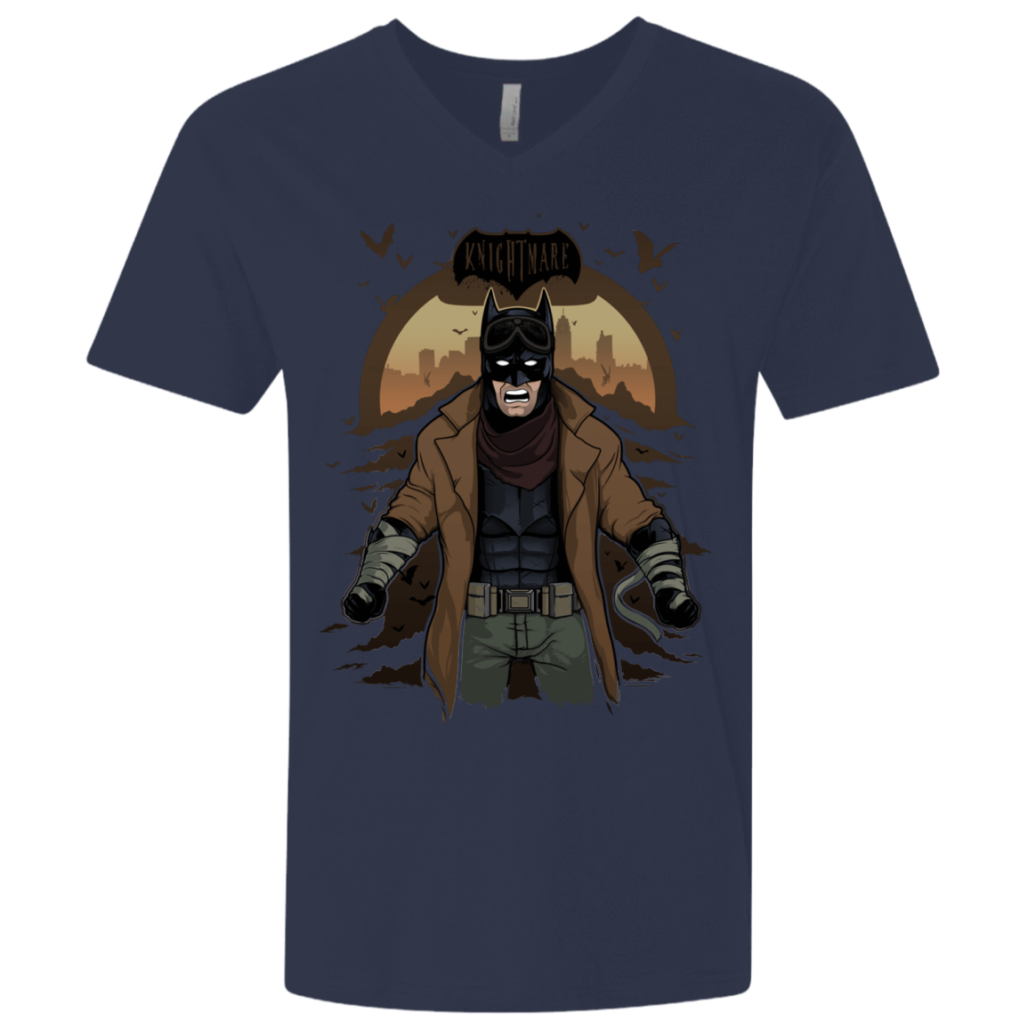 T-Shirts Midnight Navy / X-Small Knightmare Men's Premium V-Neck
