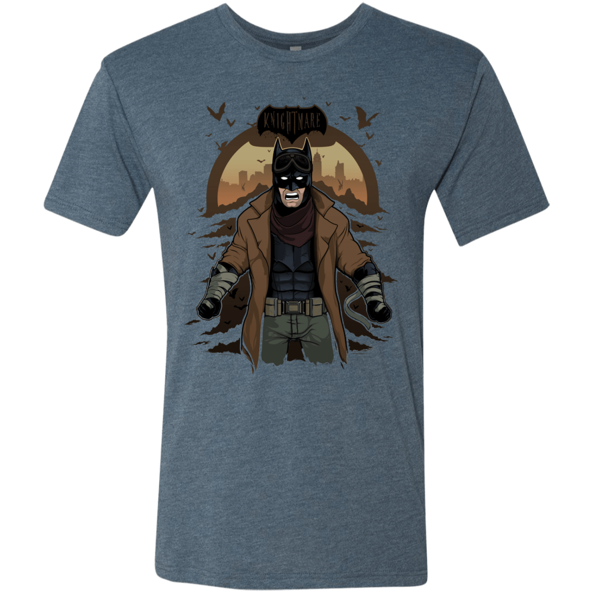 T-Shirts Indigo / Small Knightmare Men's Triblend T-Shirt