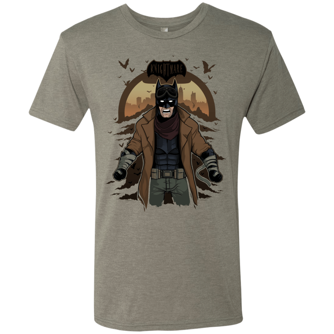 T-Shirts Venetian Grey / Small Knightmare Men's Triblend T-Shirt