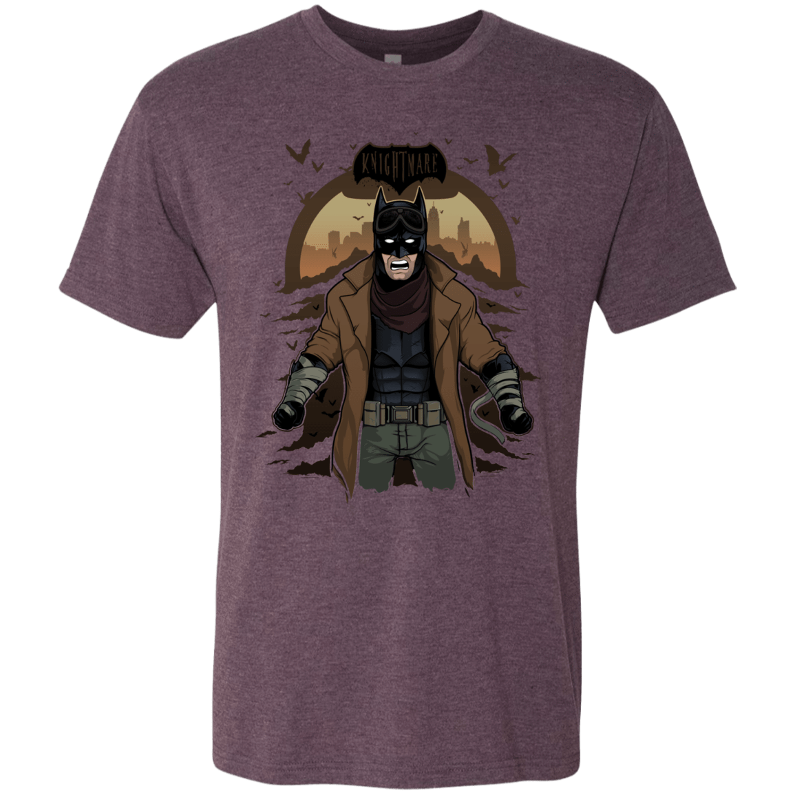 T-Shirts Vintage Purple / Small Knightmare Men's Triblend T-Shirt