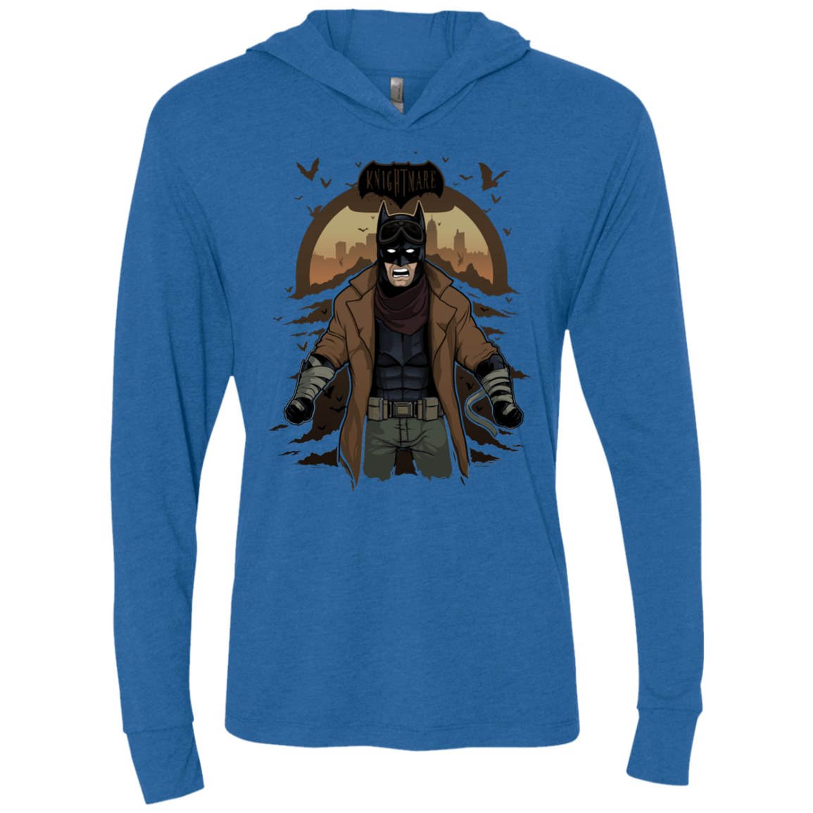 T-Shirts Vintage Royal / X-Small Knightmare Triblend Long Sleeve Hoodie Tee