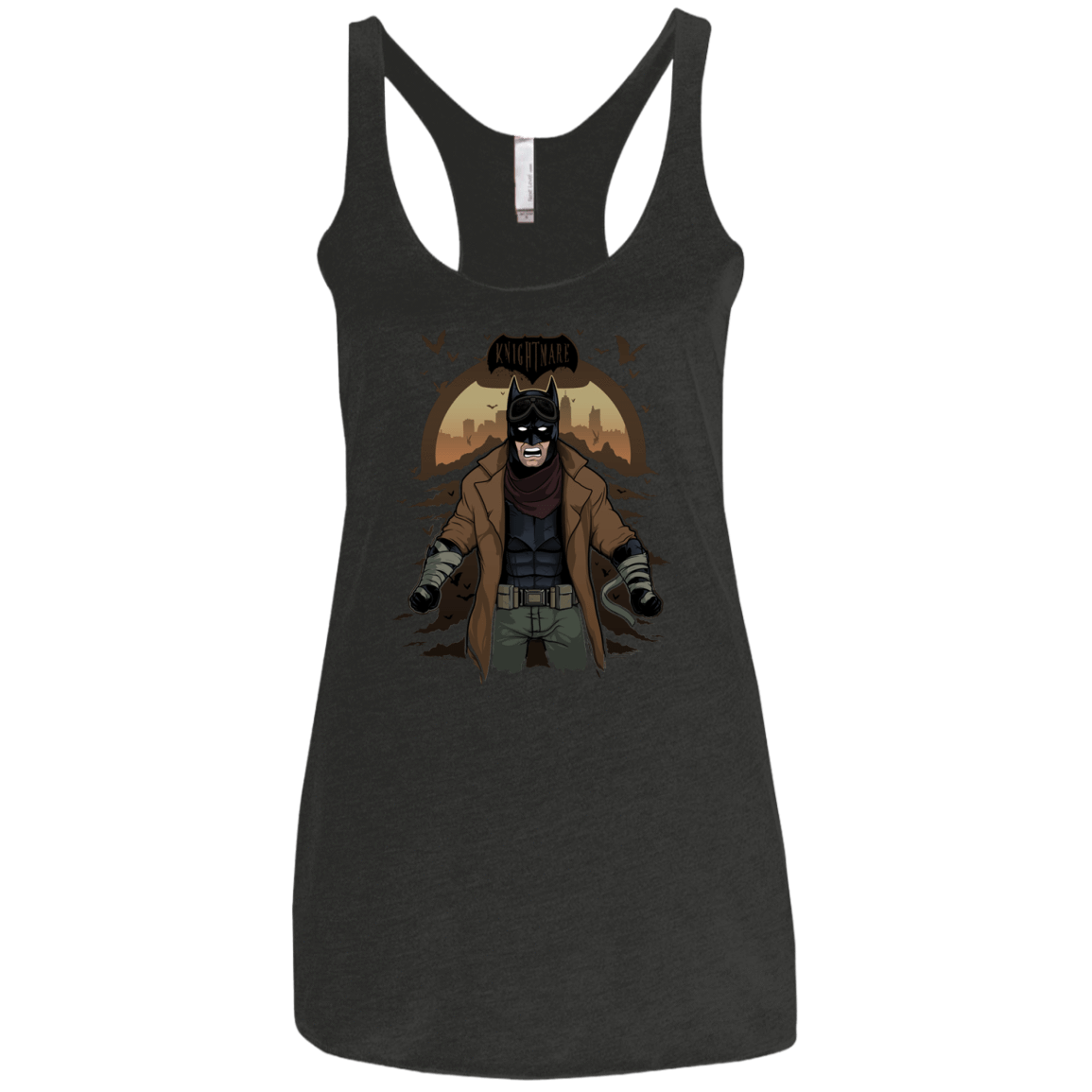 T-Shirts Vintage Black / X-Small Knightmare Women's Triblend Racerback Tank