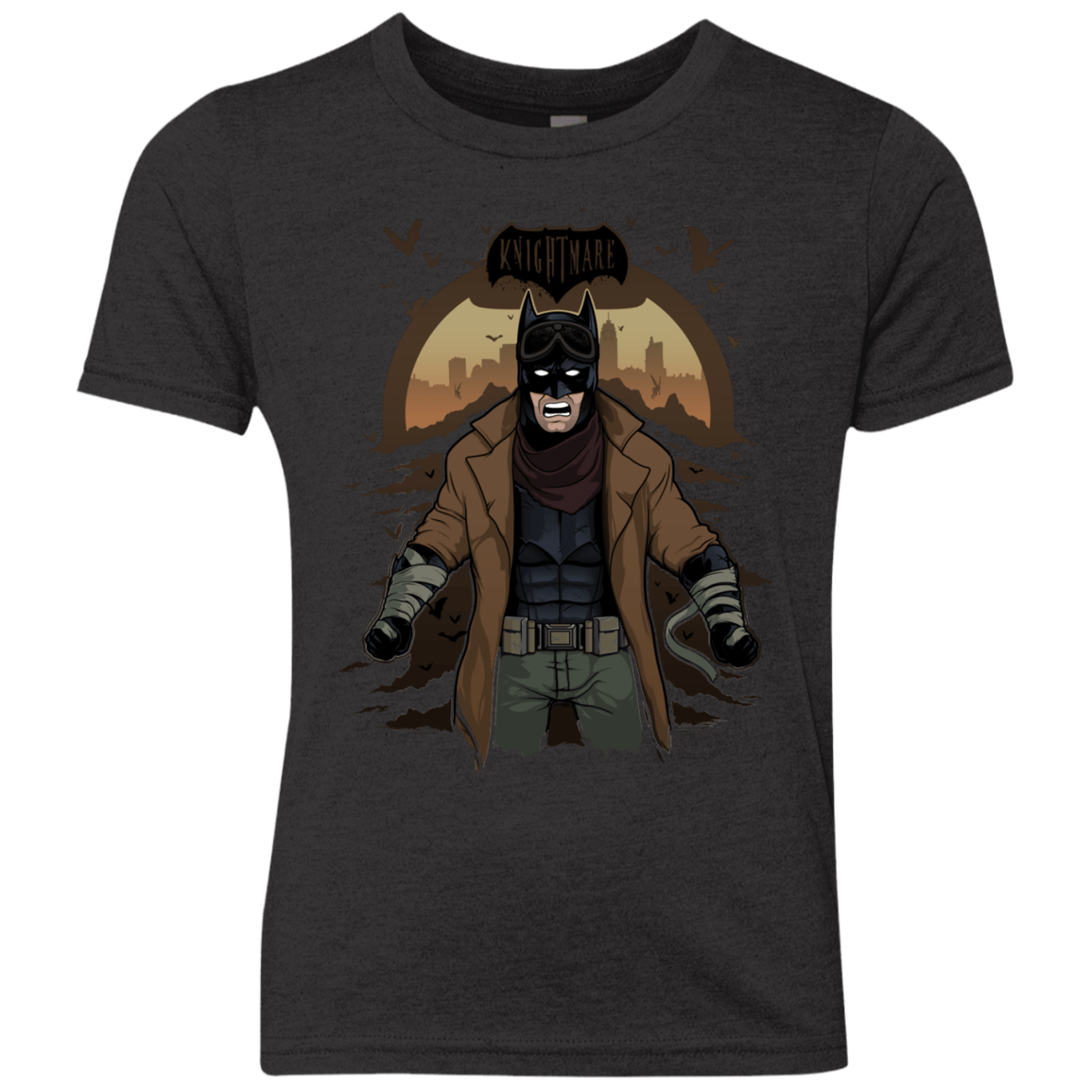 T-Shirts Vintage Black / YXS Knightmare Youth Triblend T-Shirt