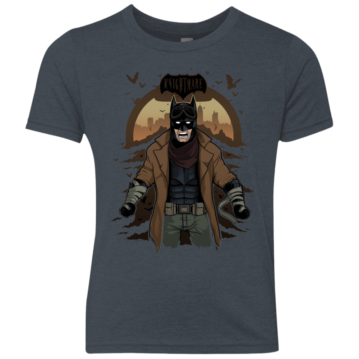 T-Shirts Vintage Navy / YXS Knightmare Youth Triblend T-Shirt