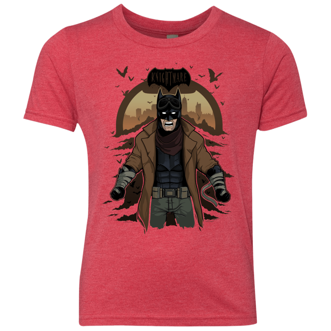 T-Shirts Vintage Red / YXS Knightmare Youth Triblend T-Shirt