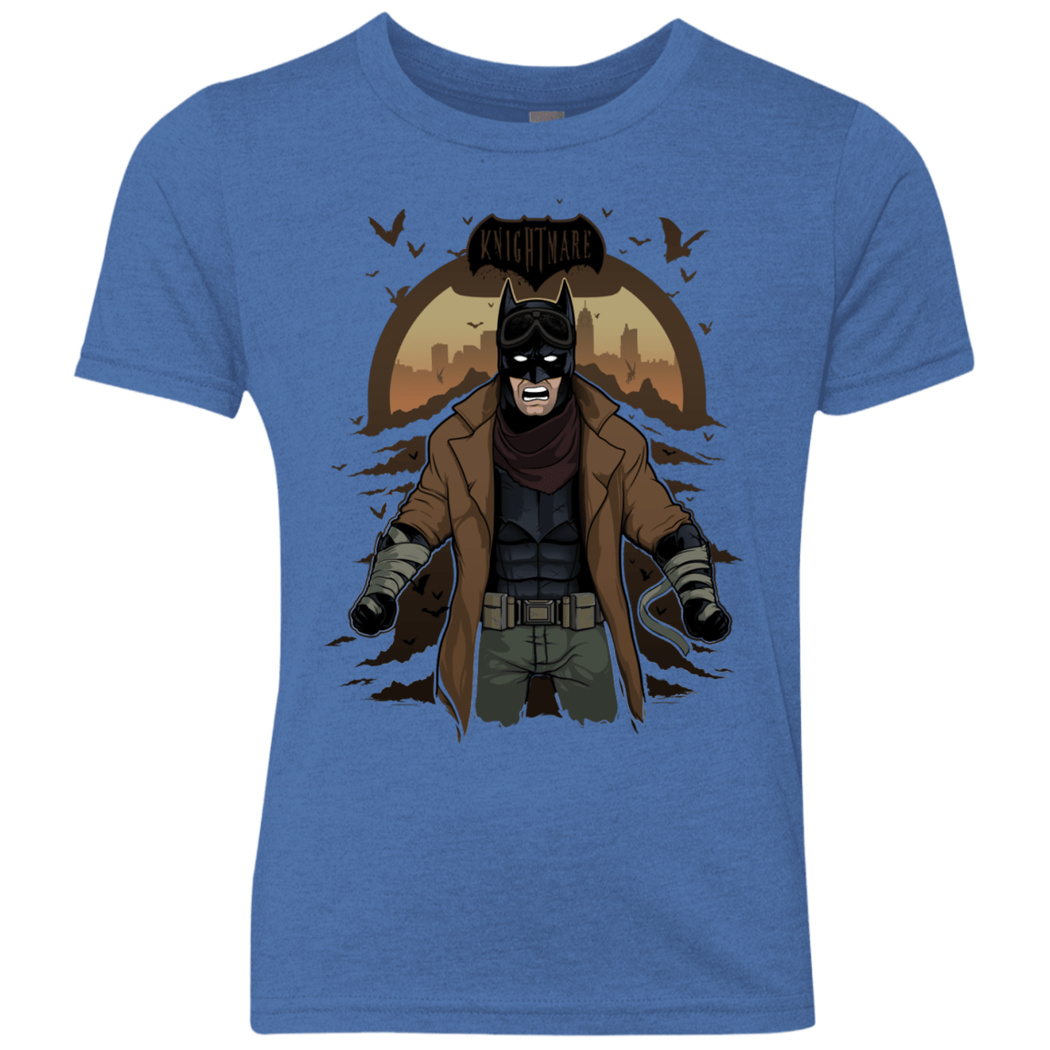 T-Shirts Vintage Royal / YXS Knightmare Youth Triblend T-Shirt