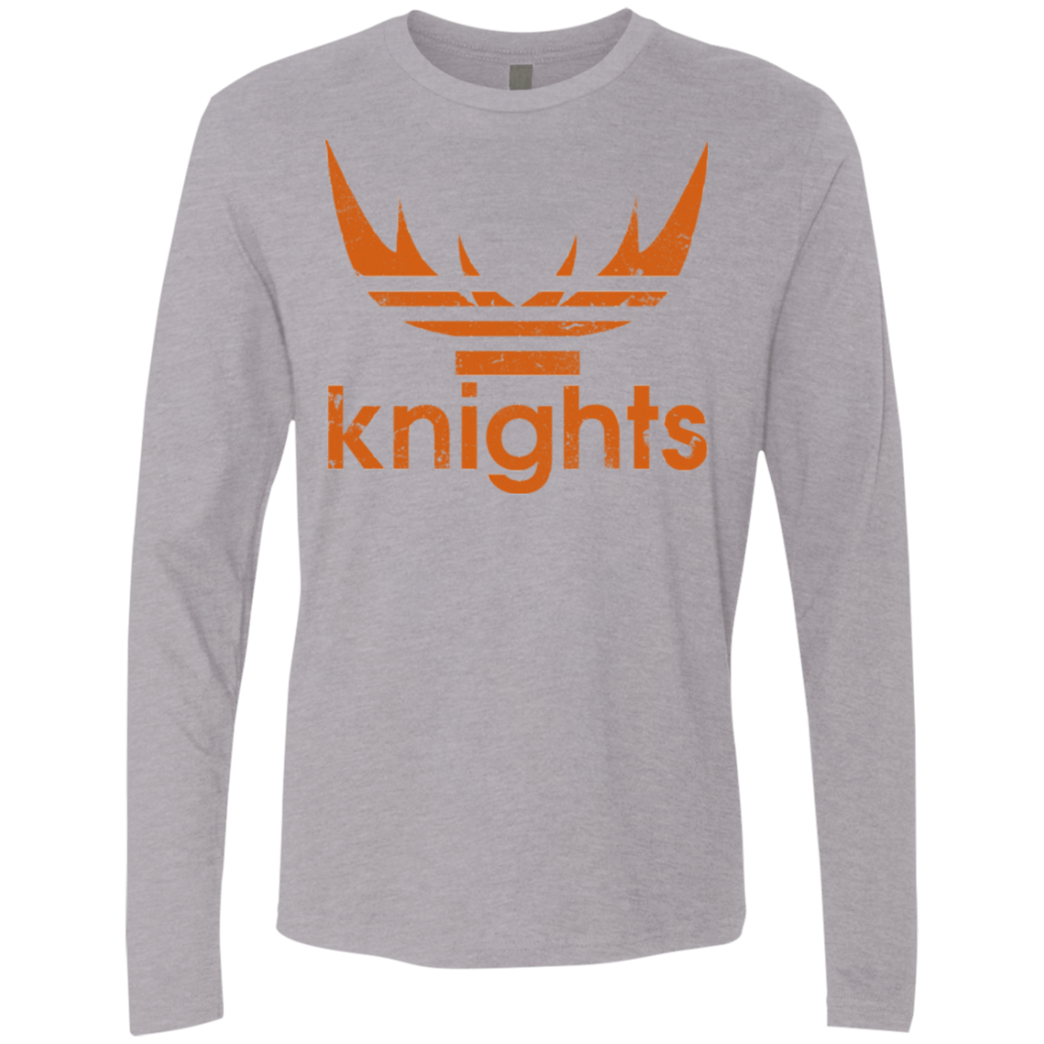 T-Shirts Heather Grey / Small Knights Men's Premium Long Sleeve