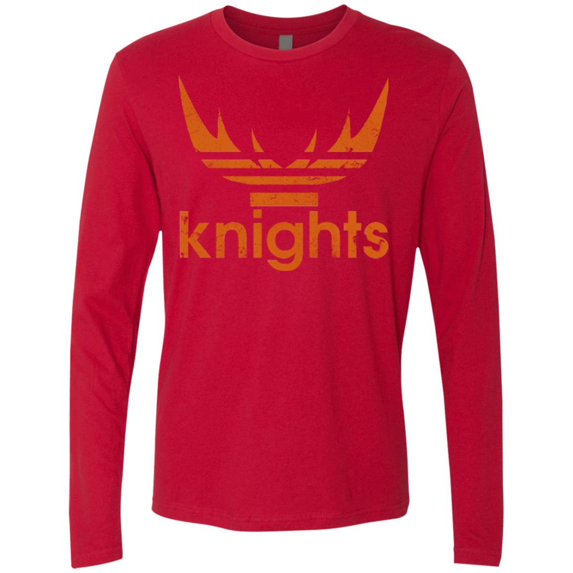 T-Shirts Red / Small Knights Men's Premium Long Sleeve