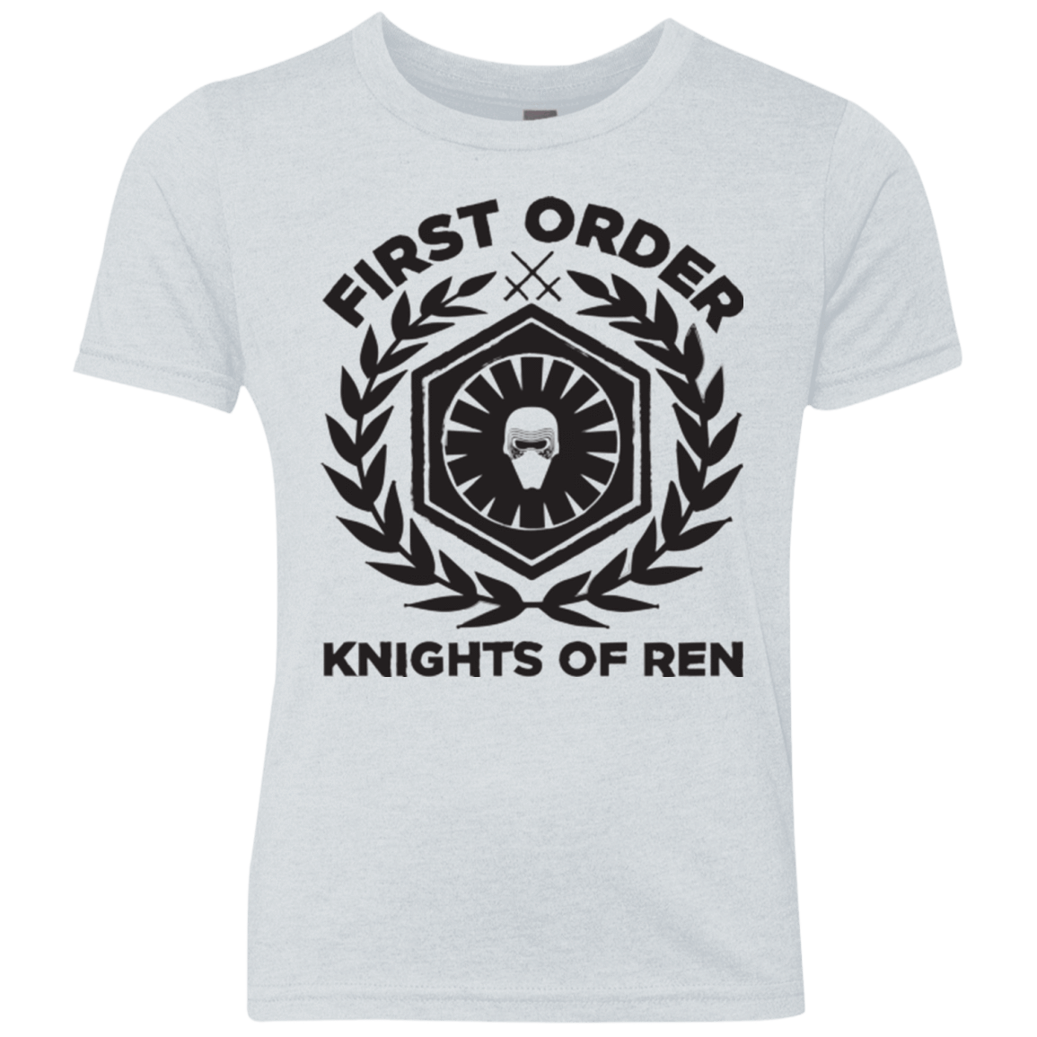 T-Shirts Heather White / YXS Knights of Ren Youth Triblend T-Shirt