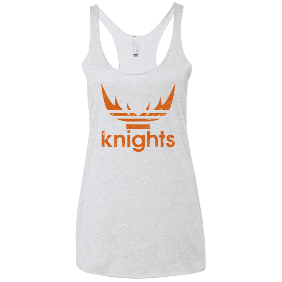 T-Shirts Heather White / X-Small Knights Women's Triblend Racerback Tank