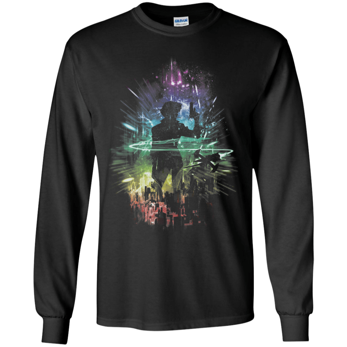 T-Shirts Black / YS Knockin' on Heaven's Door Youth Long Sleeve T-Shirt