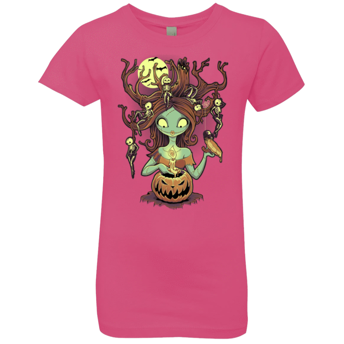 T-Shirts Hot Pink / YXS Knotty Nightmare Girls Premium T-Shirt