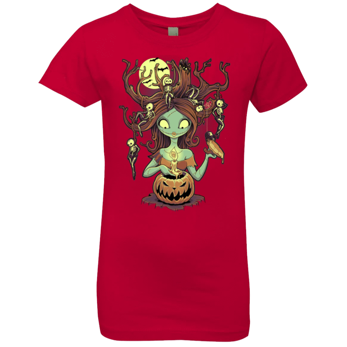 T-Shirts Red / YXS Knotty Nightmare Girls Premium T-Shirt